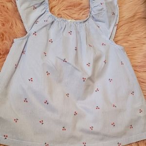 H & M Girl's Pinned Strip Top